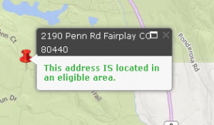 Fairplay, CO USDA eligible property